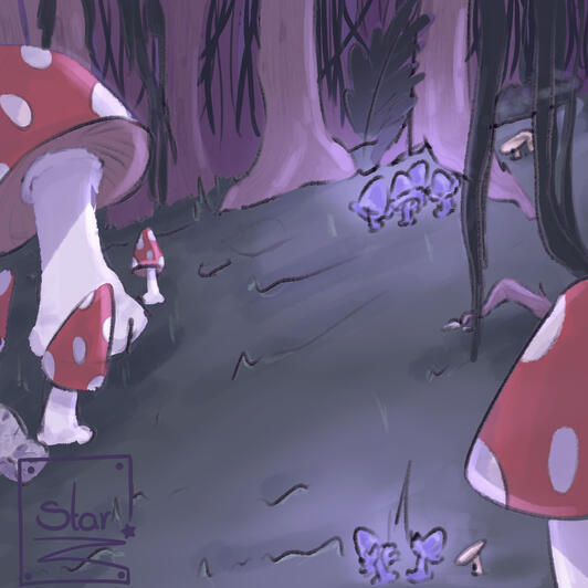 Practica de fondo: bosque mágico